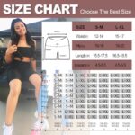 ACTINPUT Women's High Waist Gym Shorts with Pockets