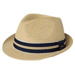 Comhats Unisex Straw Trilby Fedora for Summer & Beach