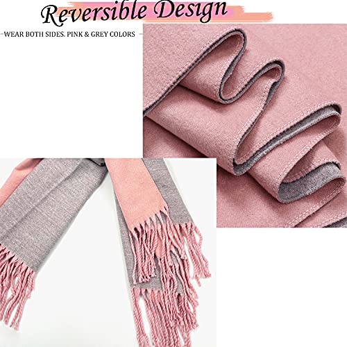 ehsbuy Reversible Cashmere Pashmina Shawl