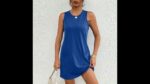 Skang Summer Casual Loose Midi Dress with Pockets