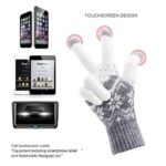 Women Touchscreen Winter Gloves - Grey, One Size