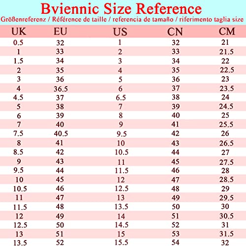 Bviennic Women's Slip-On Square Toe Flats
