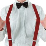 Dresime 40mm X-Shape Heavy Duty Adjustable Suspenders