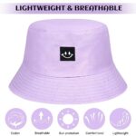 Flintronic Foldable Double-Sided Cotton Bucket Hat