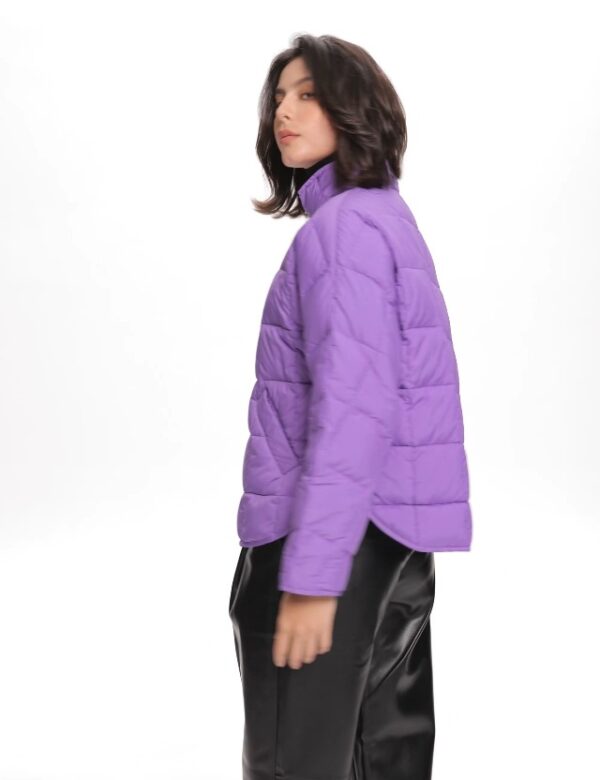 Orolay Women's Lightweight Puffer Jacket with Stand Collar