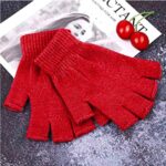 Winter Warm Knitted Half Finger Gloves (Unisex)
