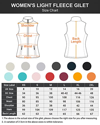 Outdoor Ventures Women's Lightweight Fleece Vest 160g