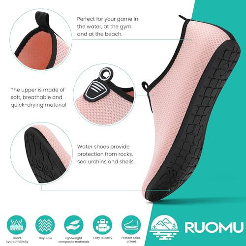 Sportvibe Lightweight Quick-Dry Aqua Shoes for All Activities