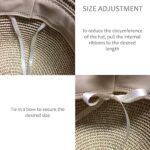 TOSKATOK® Ladies Adjustable Summer Sun Hat Foldable
