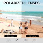 Myiaur Polarised Fit Over Sunglasses, UV 400, TR90 Material