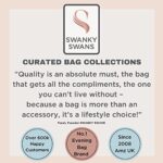 SwankySwans Leona Faux Suede Clutch Bag