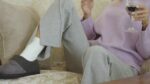 EverFoams Women's Suede Memory Foam Slippers