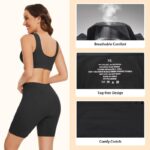 SIHOHAN Womens Ultra Soft Seamless Slip Shorts