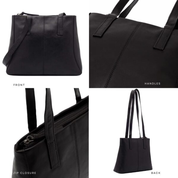 Lloyd Baker London Leather Tote Bag, 25 cm