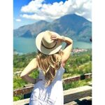 DRESHOW Women Wide Brim Straw Panama Hat UPF 50+