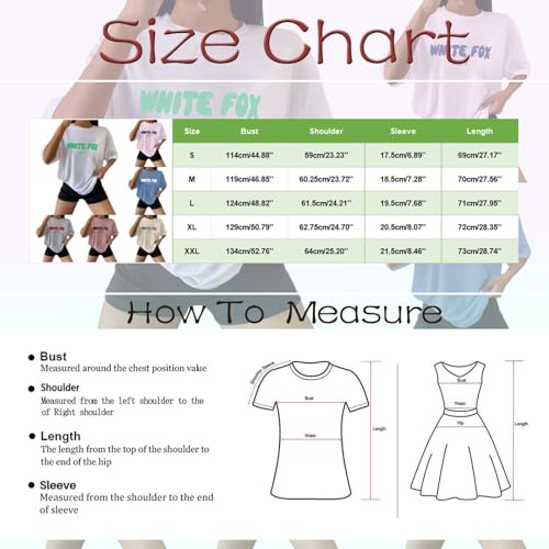 Celucke Women's Summer Oversized Cotton Tee Y2k Streetwear