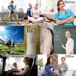 Compression Socks 20-25mmHg, 2-6 Pairs, Knee High