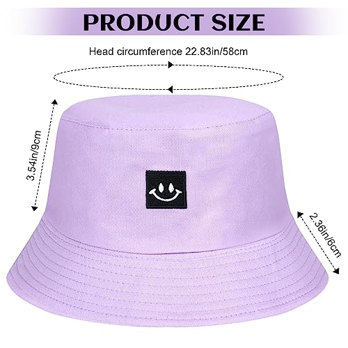Flintronic Foldable Double-Sided Cotton Bucket Hat