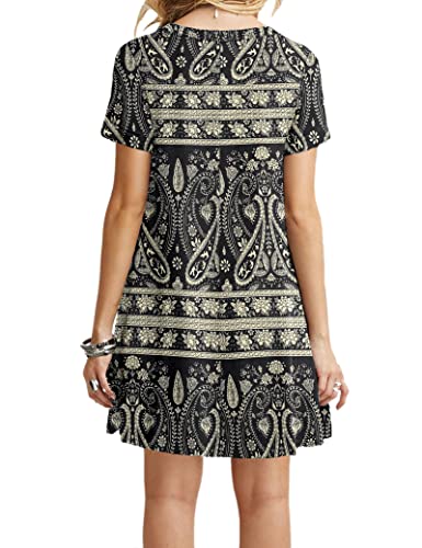 MOLERANI Women's Summer Casual T-Shirt Dress