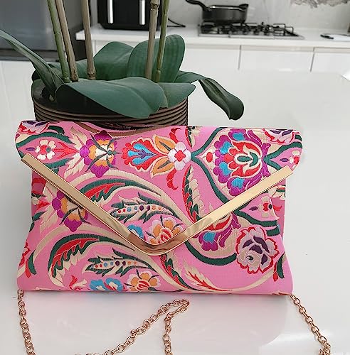 LeahWard Women's Floral Clutch Bag 158