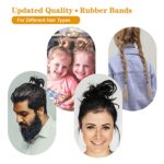 Black Elastic Hair Bands, Yedtreg 500pcs with Box