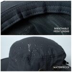 Comhats UPF 50 Wide Brim Mesh UV Protection Safari Hat