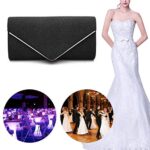 Fioeyr Women Sparkly Sequins Evening Clutch Purse