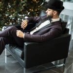 Unisex Classic Felt Trilby Hat - Black