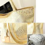 Women's Crocodile Large Tote Shoulder Bag