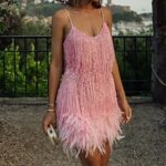 Summer Black Plus Size Formal Party Sequin Dress