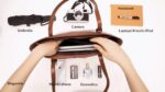 Kattee Vintage Women Leather Tote Bag, Large & Stylish