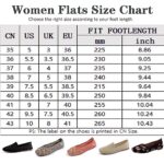 RVROVIC Women's Lightweight Knitted Slip-on Flats