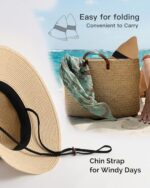 FURTALK Women's UPF50 Foldable Sun Hat