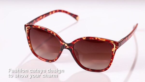 FANTESI 2 Pairs Cat Eye Polarized UV400 Sunglasses