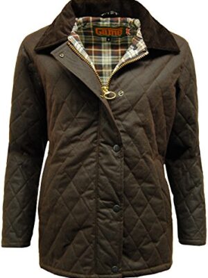 Game Tech Women's Zara Waxed Cotton Quilted Jacket
