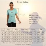 Jlowesun Women's Quick Dry Gym Yoga T-Shirt, Short Sleeve