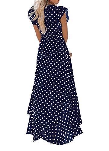 GRECERELLE Womens Summer Boho Floral Midi Dress
