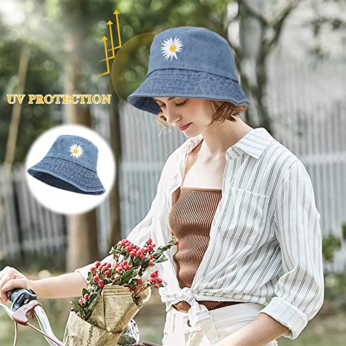 Keho Reversible Cotton Bucket Hat - Unisex