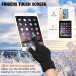 4 Pairs Women's Winter Touch Screen Fleece Gloves