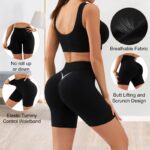 YADIFEN Women's Butt Scrunch Seamless Yoga Shorts