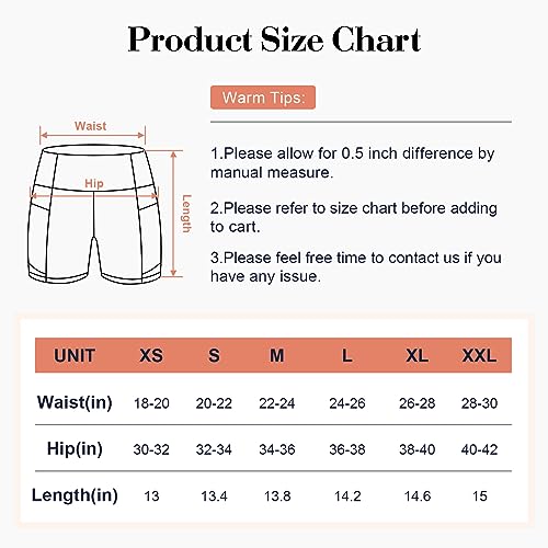 SIMIYA Women's High Waist Running Shorts with Pockets