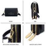Roulens Small Crossbody Phone Bag, PU Leather, Adjustable Strap
