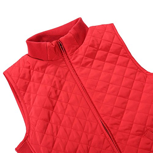 Bienzoe Women's Quilted Lightweight Sleeveless Gilet