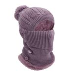 TAGVO Winter Warm Knitted Cap & Neck Warmer Set