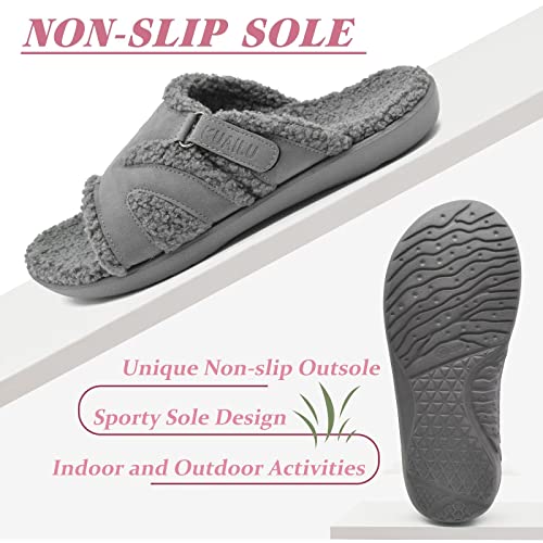 KuaiLu Women's Orthotic Yoga Mat Sandals with Arch Support