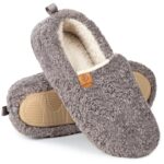 EverFoams Women's Shearling Memory Foam Slippers