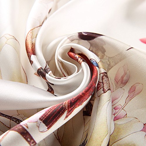STORY OF SHANGHAI Women's 100% Mulberry Silk Scarf