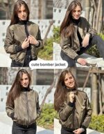 Zeagoo Women's Lightweight Quilted Bomber Jacket