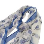 FAIRYGATE Chiffon Scarf for Women - Luxurious & Lightweight