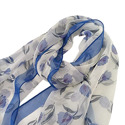 FAIRYGATE Chiffon Scarf for Women - Luxurious & Lightweight